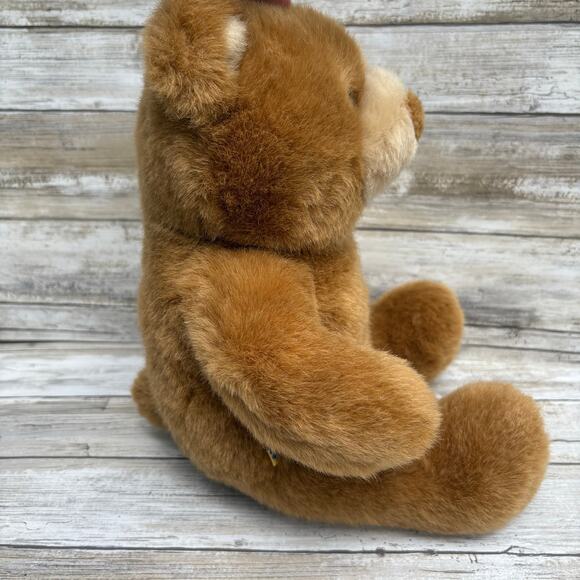 VTg 90s Build a Bear Plush Lil Cub Taffy Brown 12” Retired - Picture 9 of 11